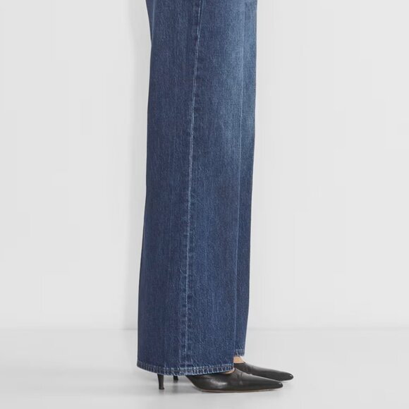 Denim Forum The Farrah Hi-rise Wide Jean (Size 26, Regular Length) - Picture 2 of 6